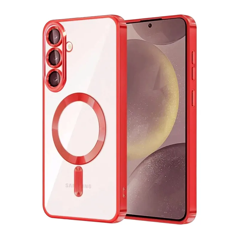 Galaxy S25 Fe Kross Magneticsafe Kapak - Kırmızı