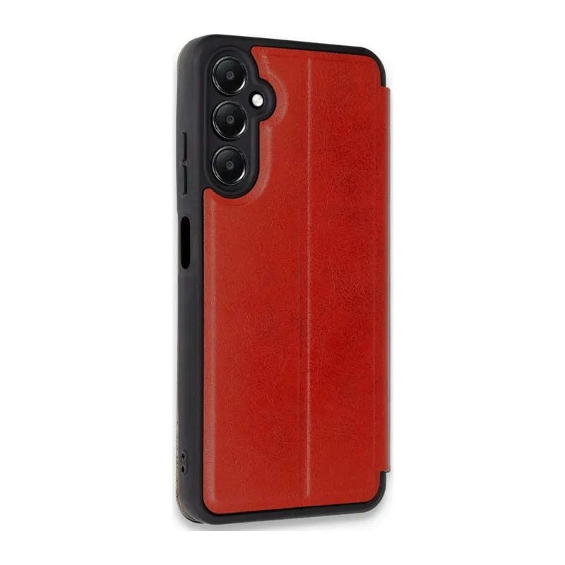 Galaxy A16 5g Kılıf Flip Cover - Kırmızı