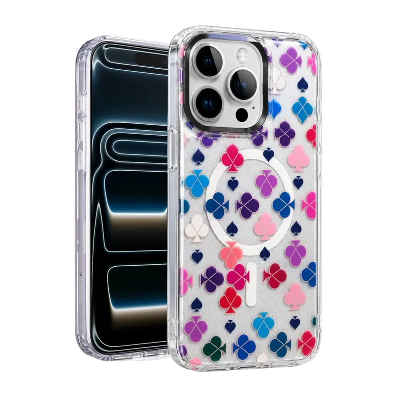 Onegif İphone 16 Pro Max Desina Magsafe Kapak - Desen 3