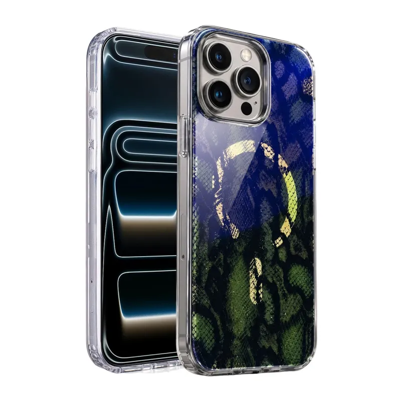 Onegif İphone 16 Pro Max Desina Magsafe Kapak - Desen 7