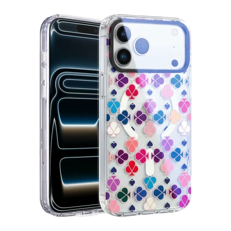 Onegif İphone 17 Pro/18 Pro Desina Magsafe Kapak - Desen 3