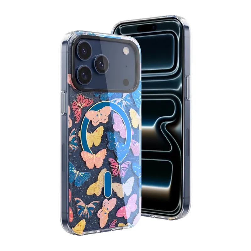 Onegif İphone 17 Pro/18 Pro Desina Magsafe Kapak - Desen 5