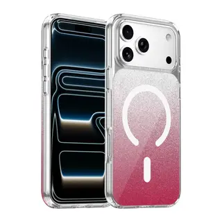 Onegif İphone 17 Pro/18 Pro Sora Simli Magsafe Kapak - Kırmızı