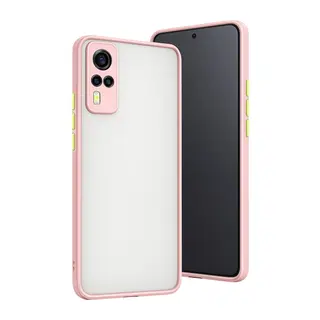 Vivo Y53s Kılıf Montreal Silikon Kapak - Pembe