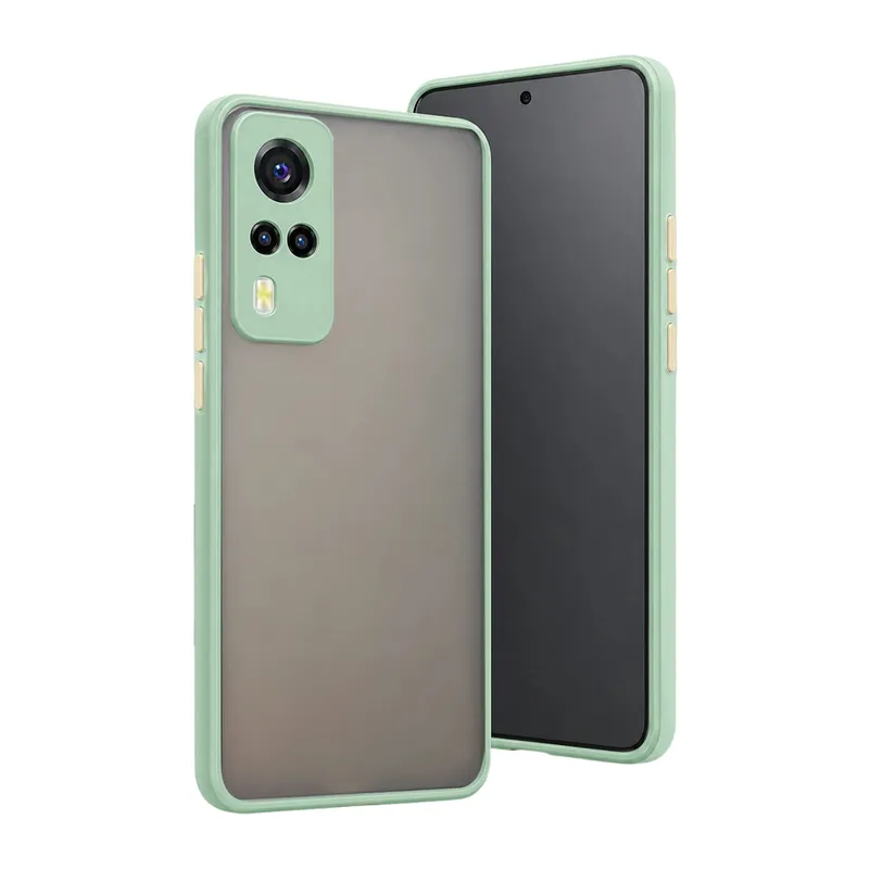 Vivo Y53s Kılıf Montreal Silikon Kapak - Turkuaz