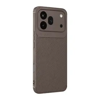 Huawei Honor 600 Pro Auto Focus Karbon Kapak - Gri
