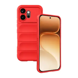 Huawei Honor 600 Optimum Silikon - Kırmızı