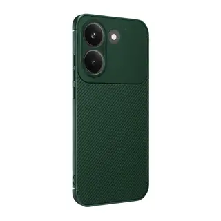 Xiaomi Poco X8 Pro Auto Focus Karbon Kapak - Koyu Yeşil