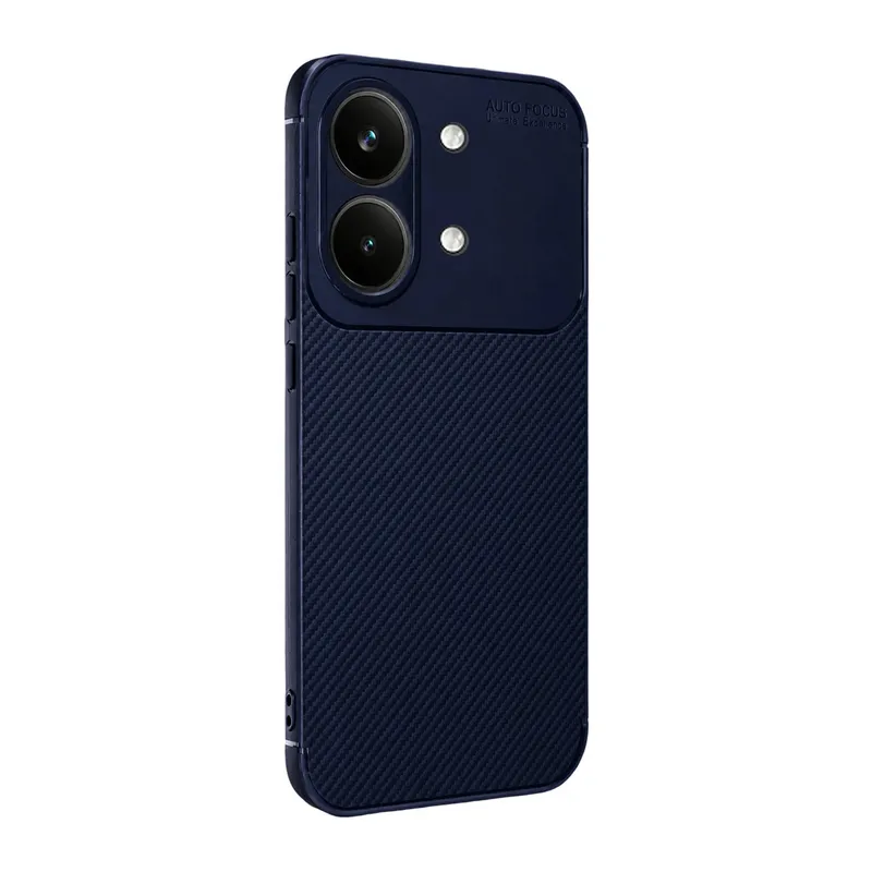 Xiaomi Poco X8 Pro Max Auto Focus Karbon Kapak - Lacivert