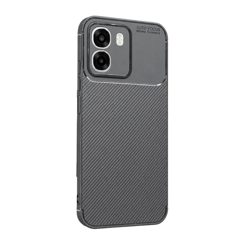 Oppo Oppo A6t 5g Auto Focus Karbon Kapak - Gri