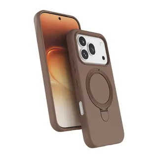 Huawei Honor 600 Pro Regal Magsafe Standlı Kapak - Çöl Titanyum
