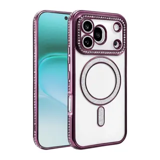 Huawei Honor 600 Pro Joke Simli Magneticsafe Kılıf - Derin Mor