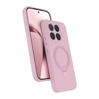Xiaomi Mi 17t Pro Regal Magsafe Standlı Kapak - Açık Pembe