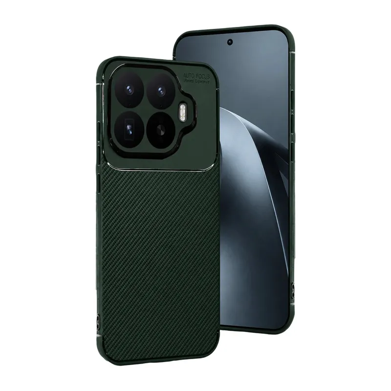 Xiaomi Mi 17t Auto Focus Karbon Kapak - Koyu Yeşil