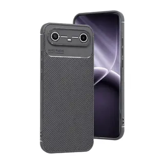 Tecno Spark Slim 5g Auto Focus Karbon Kapak - Gri