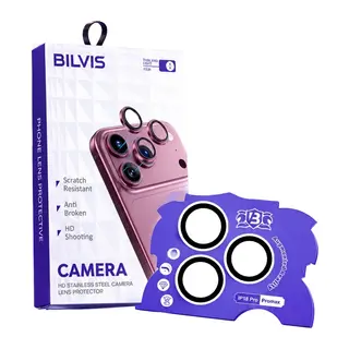 İphone 18 Pro Max Bilvis Titan Kamera Lens - Gümüş