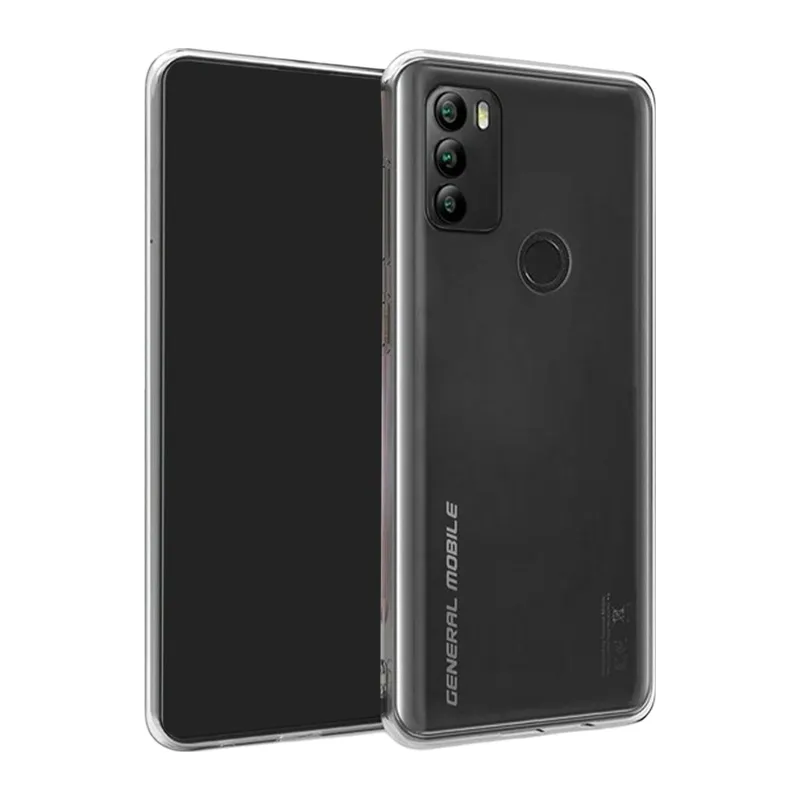 General Mobile Gm 21 Plus Kılıf Lüx Şeffaf Silikon