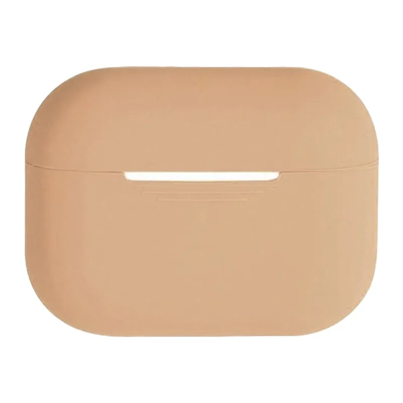 Airpods Pro 3 (3.nesil) Soft Silikon Kılıf - Bej