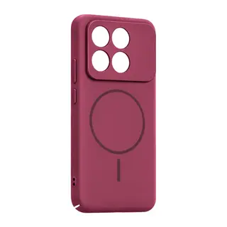 Xiaomi Poco X6 Pro Mika Pc Magsafe Kapak - Bordo
