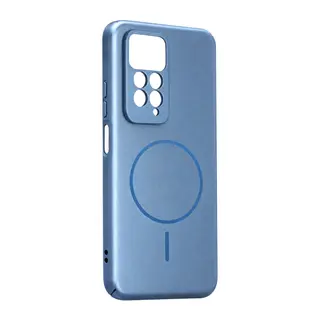 Xiaomi Redmi Note 11 Pro Mika Pc Magsafe Kapak - Açık Mavi