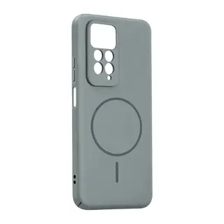 Xiaomi Redmi Note 11 Pro Mika Pc Magsafe Kapak - Gri