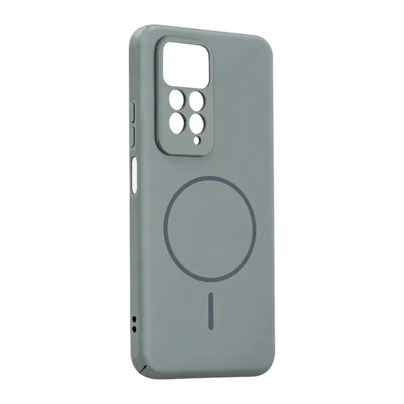 Xiaomi Redmi Note 11 Pro Mika Pc Magsafe Kapak - Gri