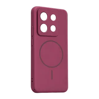 Xiaomi Redmi Note 13 4g Mika Pc Magsafe Kapak - Bordo