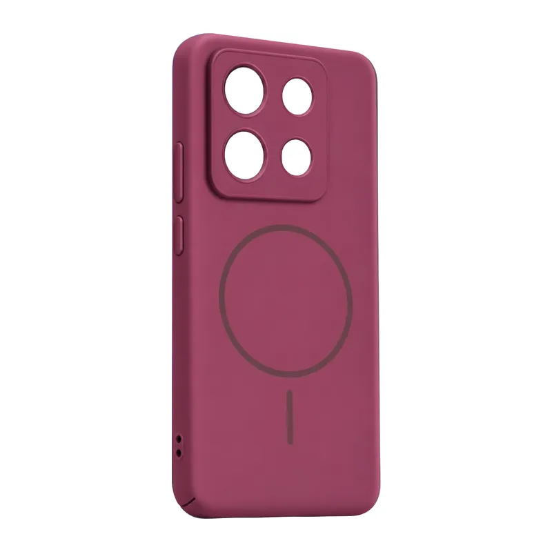 Xiaomi Redmi Note 13 Pro 4g Mika Pc Magsafe Kapak - Bordo
