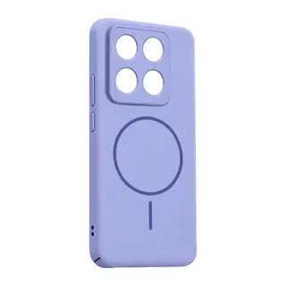 Xiaomi Mi 14t Pro Mika Pc Magsafe Kapak - Açık Mor