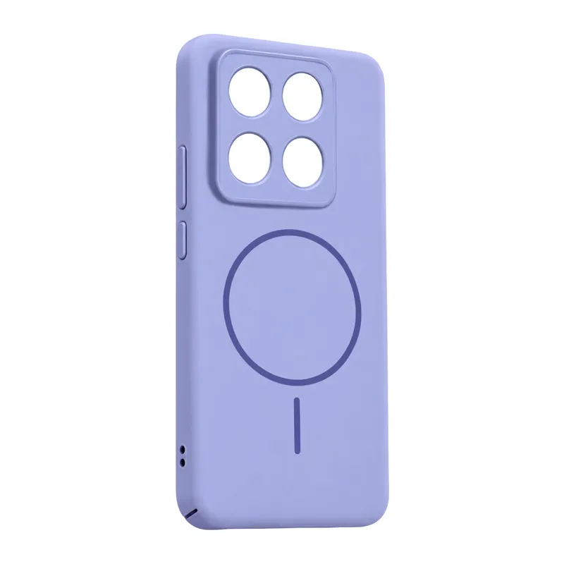 Xiaomi Mi 14t Pro Mika Pc Magsafe Kapak - Açık Mor