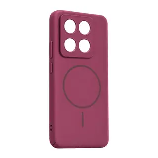 Xiaomi Mi 14t Pro Mika Pc Magsafe Kapak - Bordo