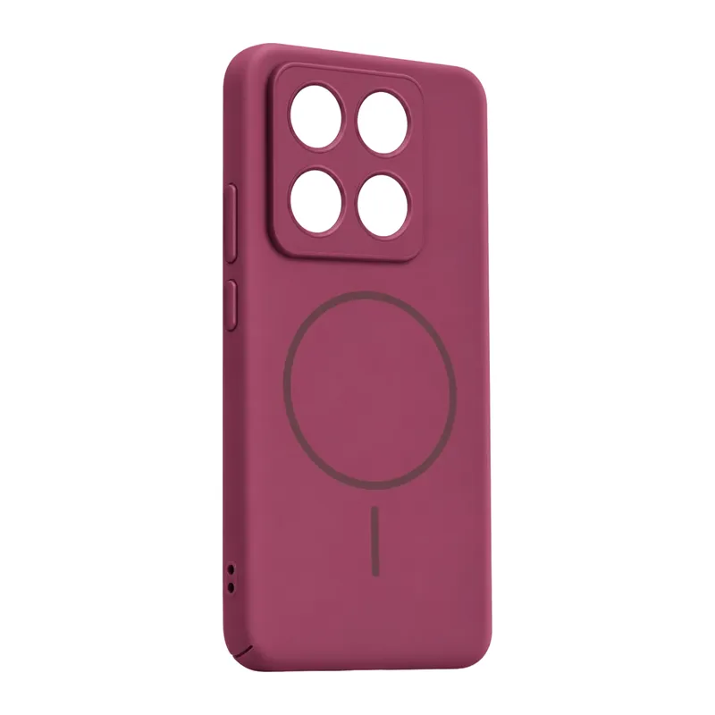 Xiaomi Mi 14t Pro Mika Pc Magsafe Kapak - Bordo