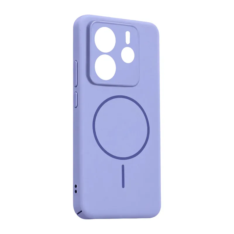 Xiaomi Redmi Note 14 4g Mika Pc Magsafe Kapak - Açık Mor