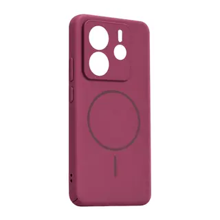 Xiaomi Redmi Note 14 4g Mika Pc Magsafe Kapak - Bordo