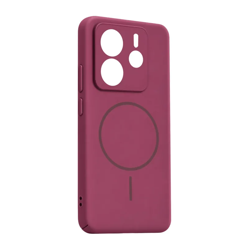 Xiaomi Redmi Note 14 4g Mika Pc Magsafe Kapak - Bordo