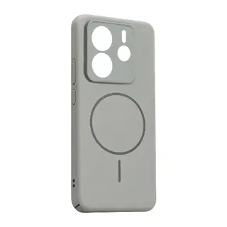 Xiaomi Redmi Note 14 4g Mika Pc Magsafe Kapak - Gri