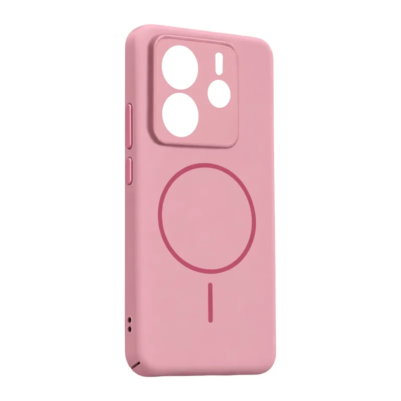 Xiaomi Redmi Note 14 4g Mika Pc Magsafe Kapak - Pembe