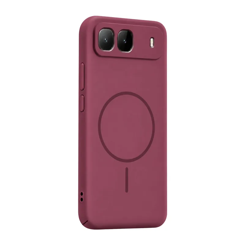 İnfinix Hot 60i 5g Mika Pc Magsafe Kapak - Bordo