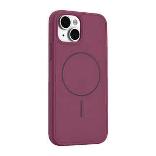 İphone 14 Azus Magsafe Kapak - Bordo