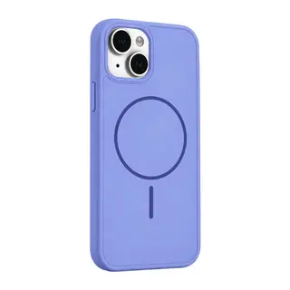 İphone 15 Azus Magsafe Kapak - Açık Mor
