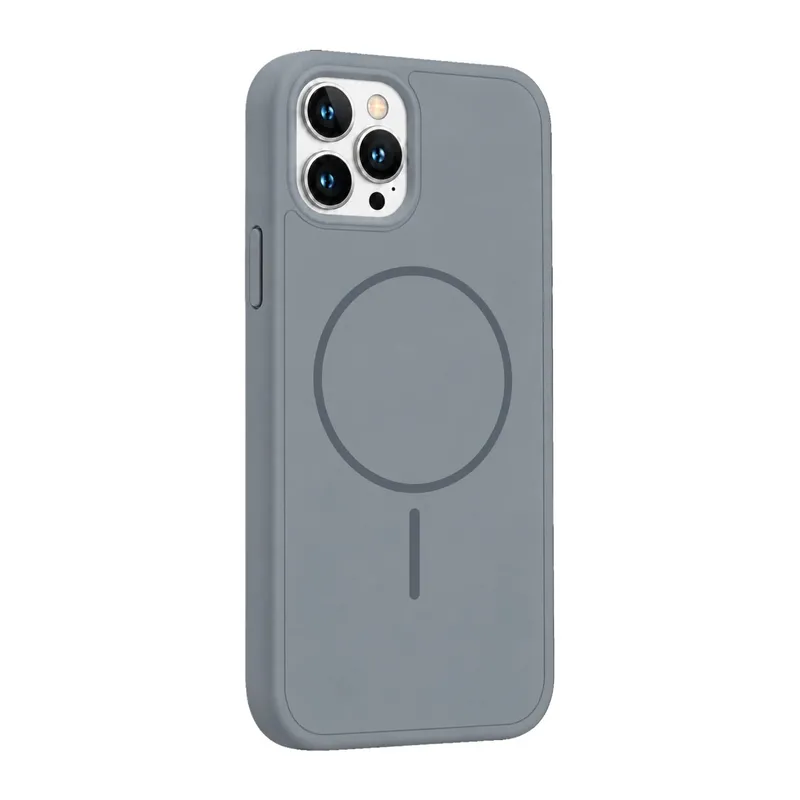 İphone 15 Pro Max Azus Magsafe Kapak - Gri