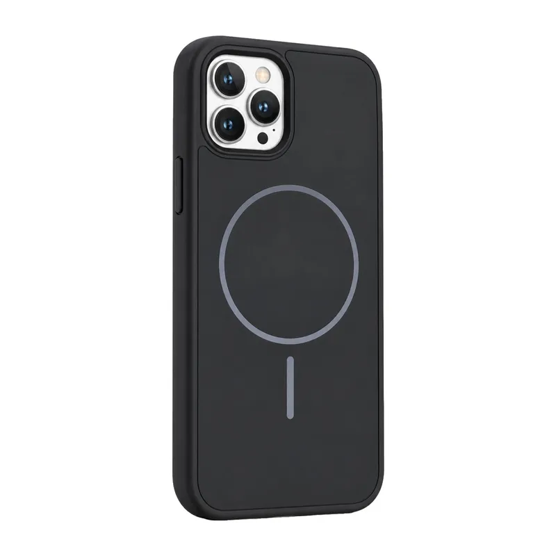 İphone 15 Pro Max Azus Magsafe Kapak - Siyah