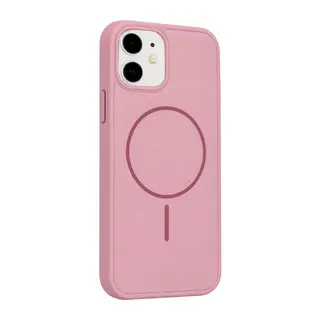 İphone 11 Azus Magsafe Kapak - Pembe