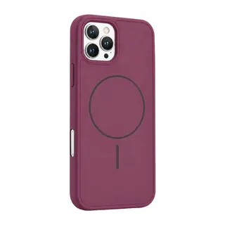İphone 16 Pro Max Azus Magsafe Kapak - Bordo