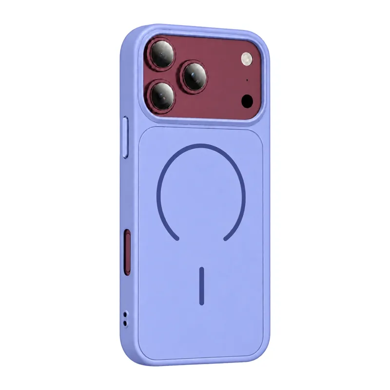 İphone 18 Pro Azus Magsafe Kapak - Açık Mor