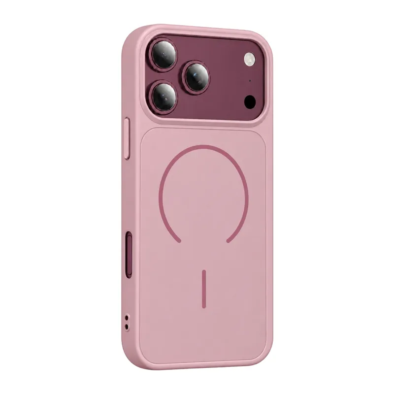 İphone 18 Pro Azus Magsafe Kapak - Pembe