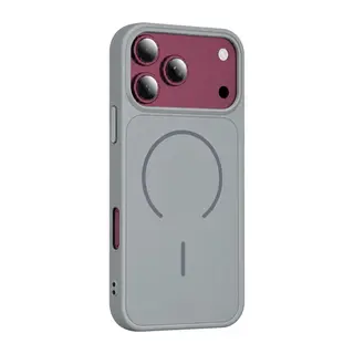 İphone 18 Pro Max Azus Magsafe Kapak - Gri