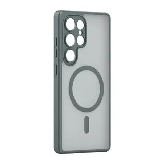 Galaxy S24 Ultra Loji Magsafe Kapak - Gri