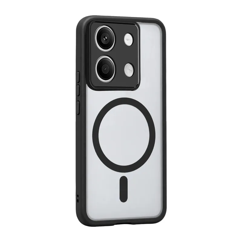 Xiaomi Redmi Note 13 5g Loji Magsafe Kapak - Siyah