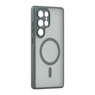 Galaxy S25 Ultra Loji Magsafe Kapak - Gri